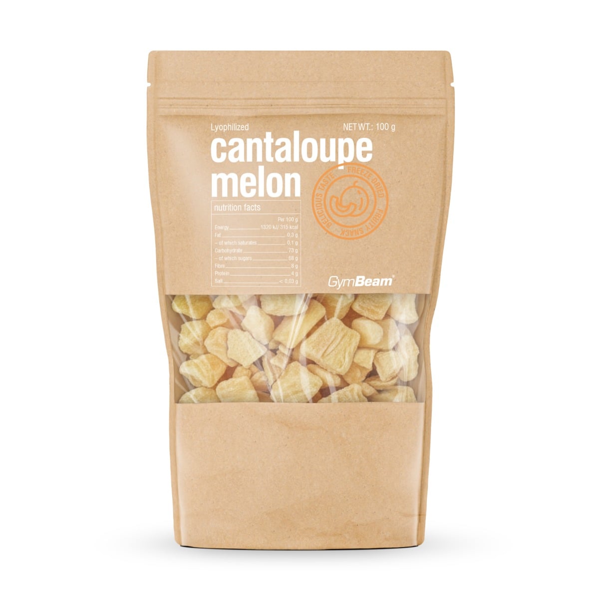 Lyofilizovaný melón Cantaloupe - GymBeam