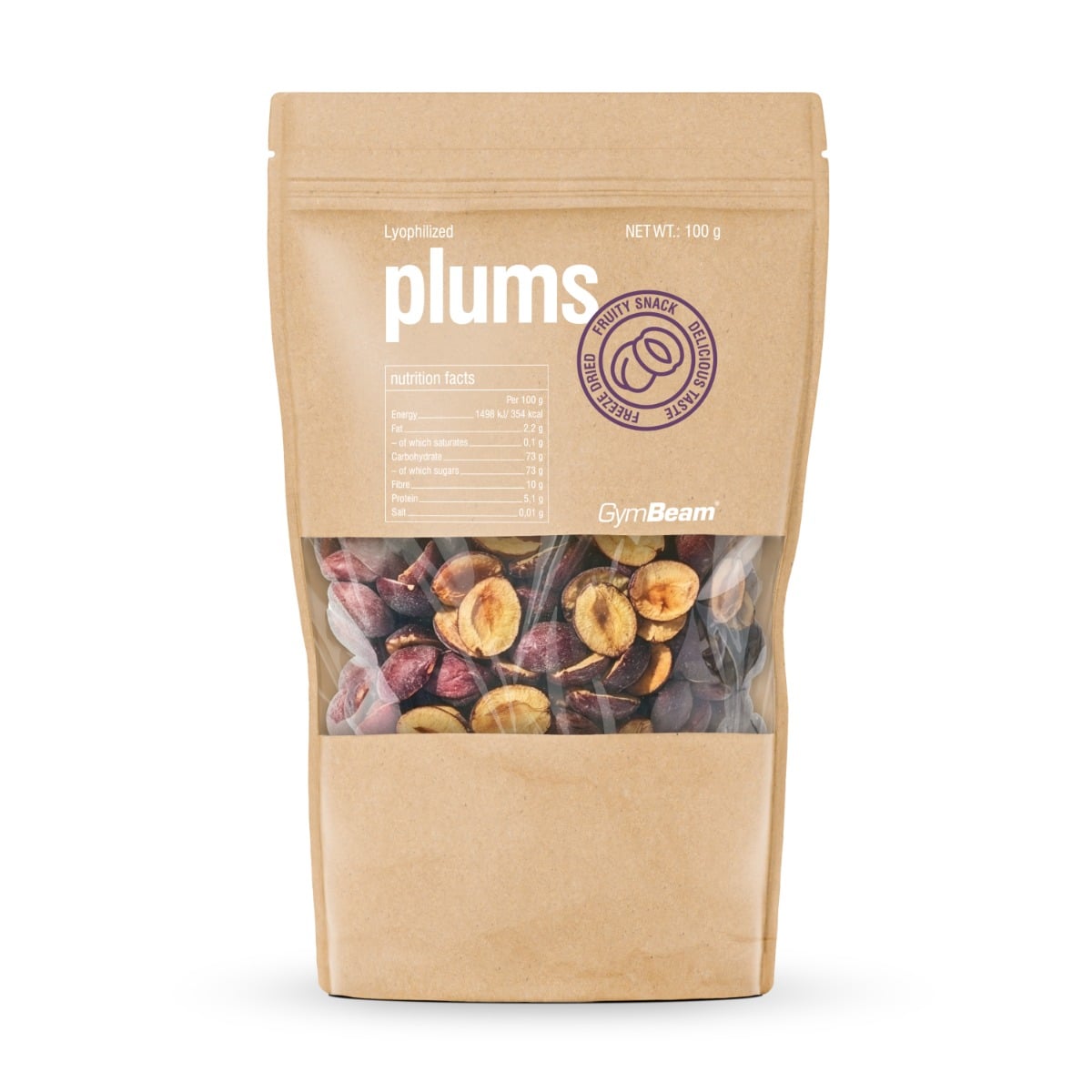 Lyofilizované slivky - GymBeam