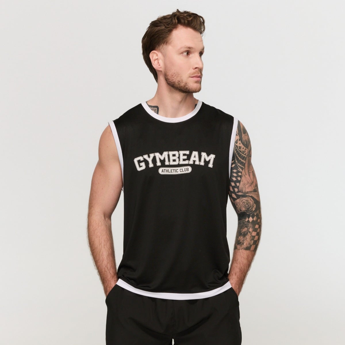 Tielko Varsity Black - GymBeam
