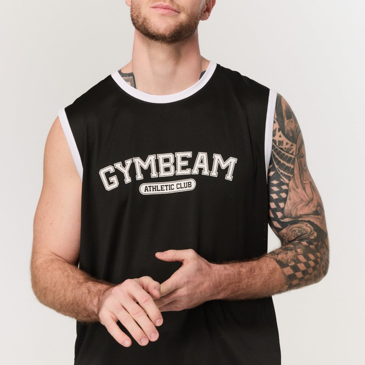 Tielko Varsity Black - GymBeam
