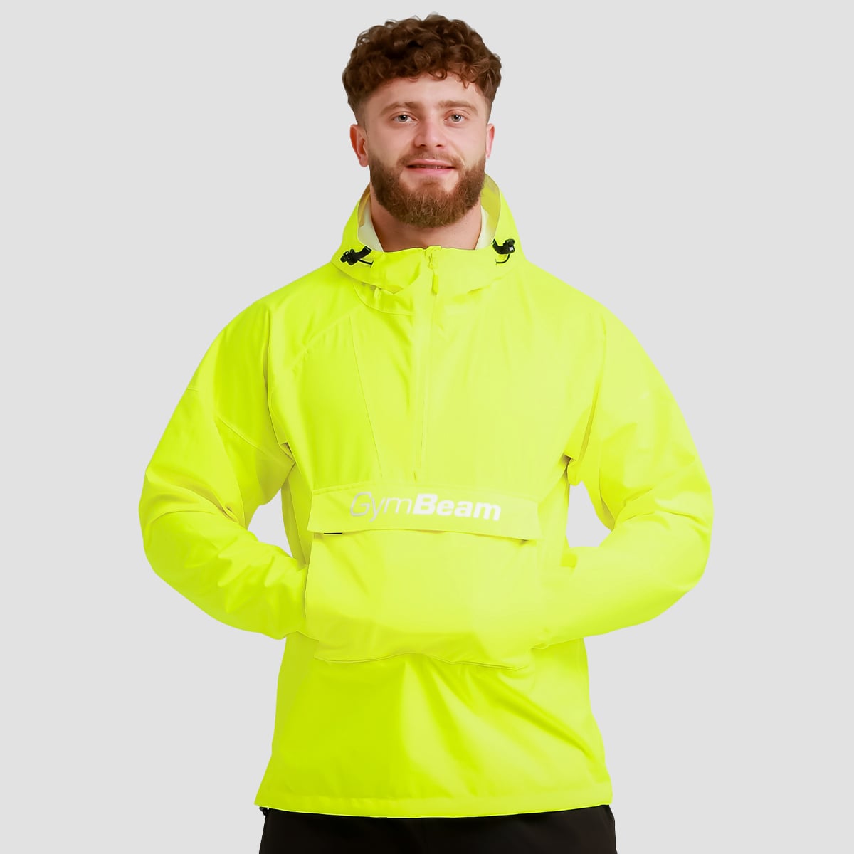 Pánska bunda Rain Smock Citric - GymBeam