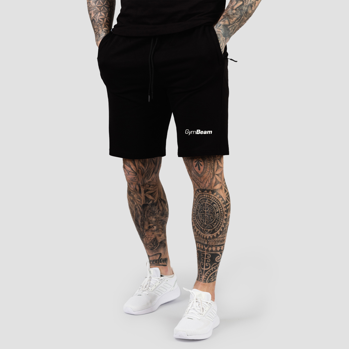GymBeam Šortky Leisure Black M