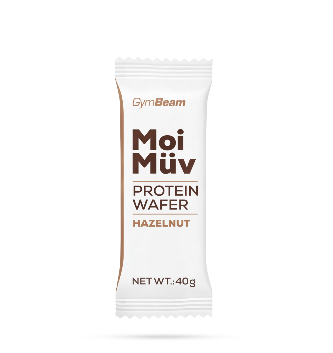 MoiMüv Protein Wafer - GymBeam vanilka 16 x 40 g