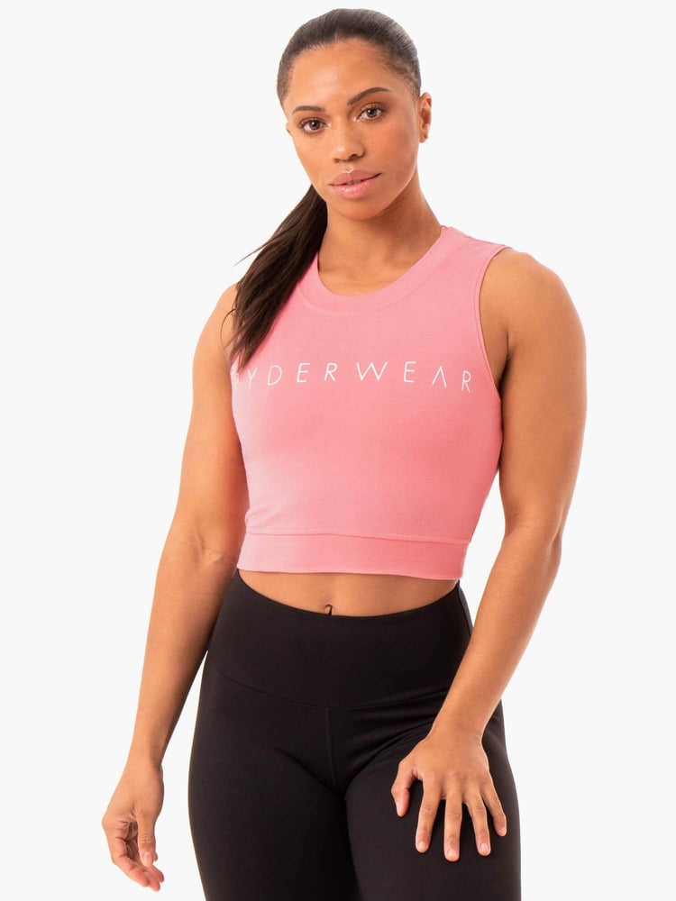 Dámske tielko Motion Pink Rose - Ryderwear