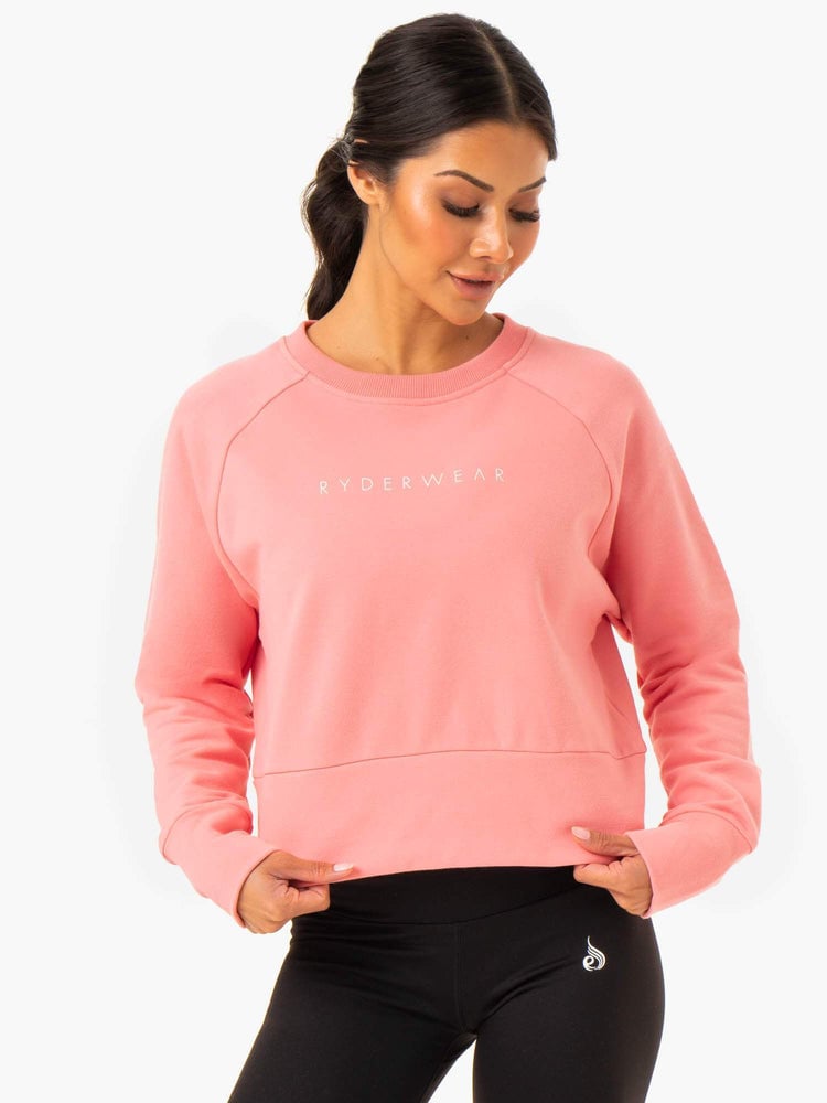 Dámska Mikina Motion Rose Pink - Ryderwear