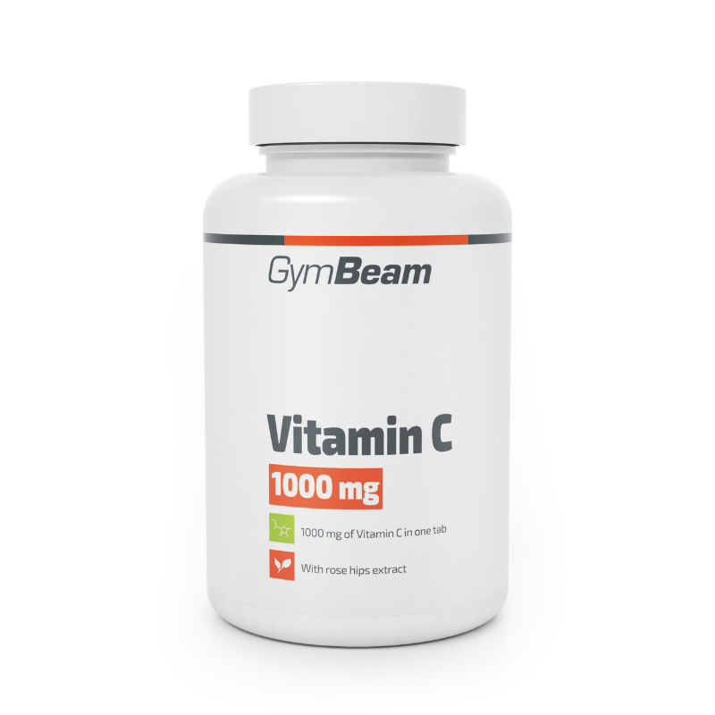 Vitamín C 1000 mg - GymBeam 90 tab.