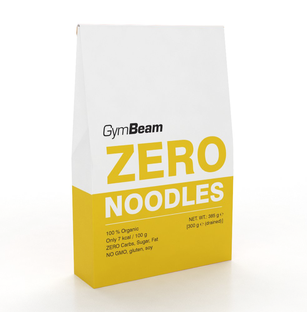 BIO Zero Noodles 385 g - GymBeam 20 x 385 g
