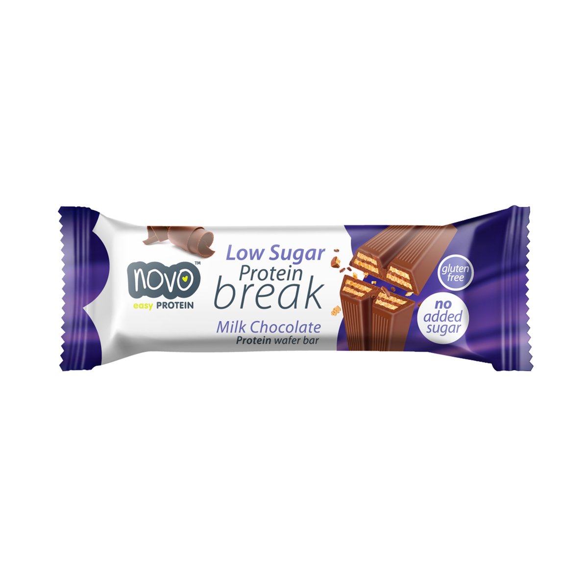 Novo Nutrition Protein break bar 21,5 g mliečna čokoláda