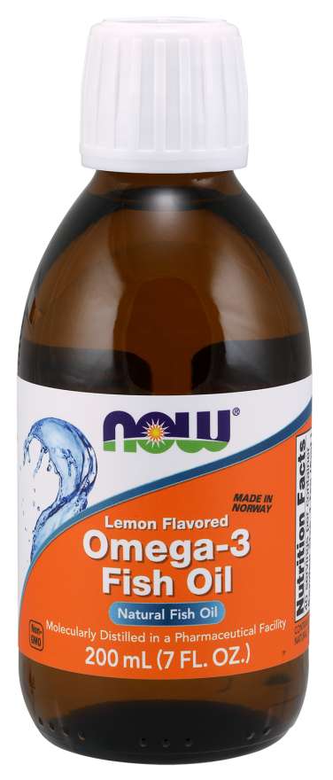 NOW Foods Rybí olej Omega-3 200 ml