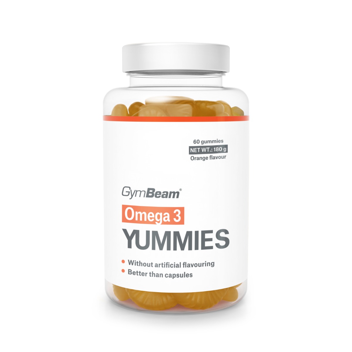 GymBeam Omega 3 Yummies 60 kaps.