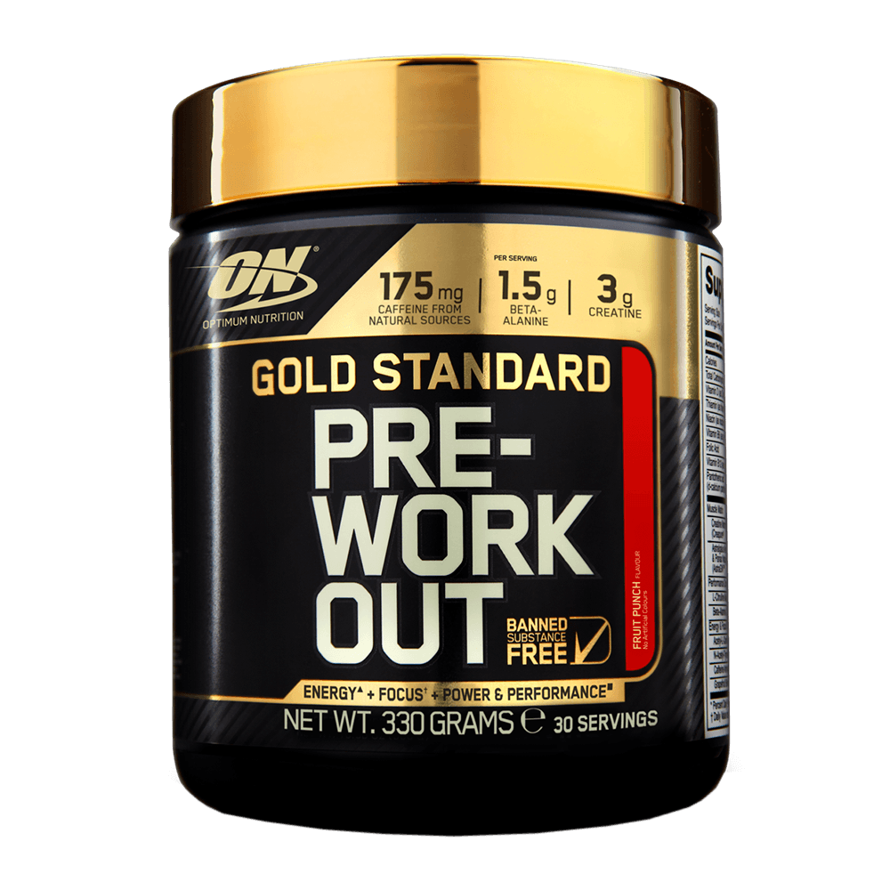 Optimum Nutrition Gold Standard Pre-Workou 330 g ružová limonáda