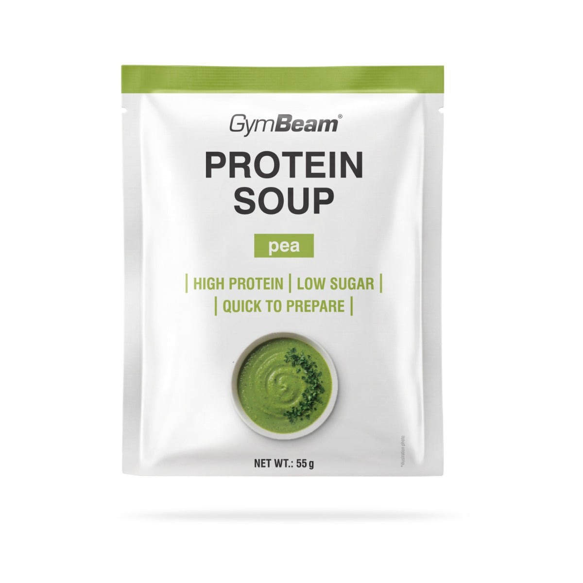 Proteínová hrachová polievka - GymBeam