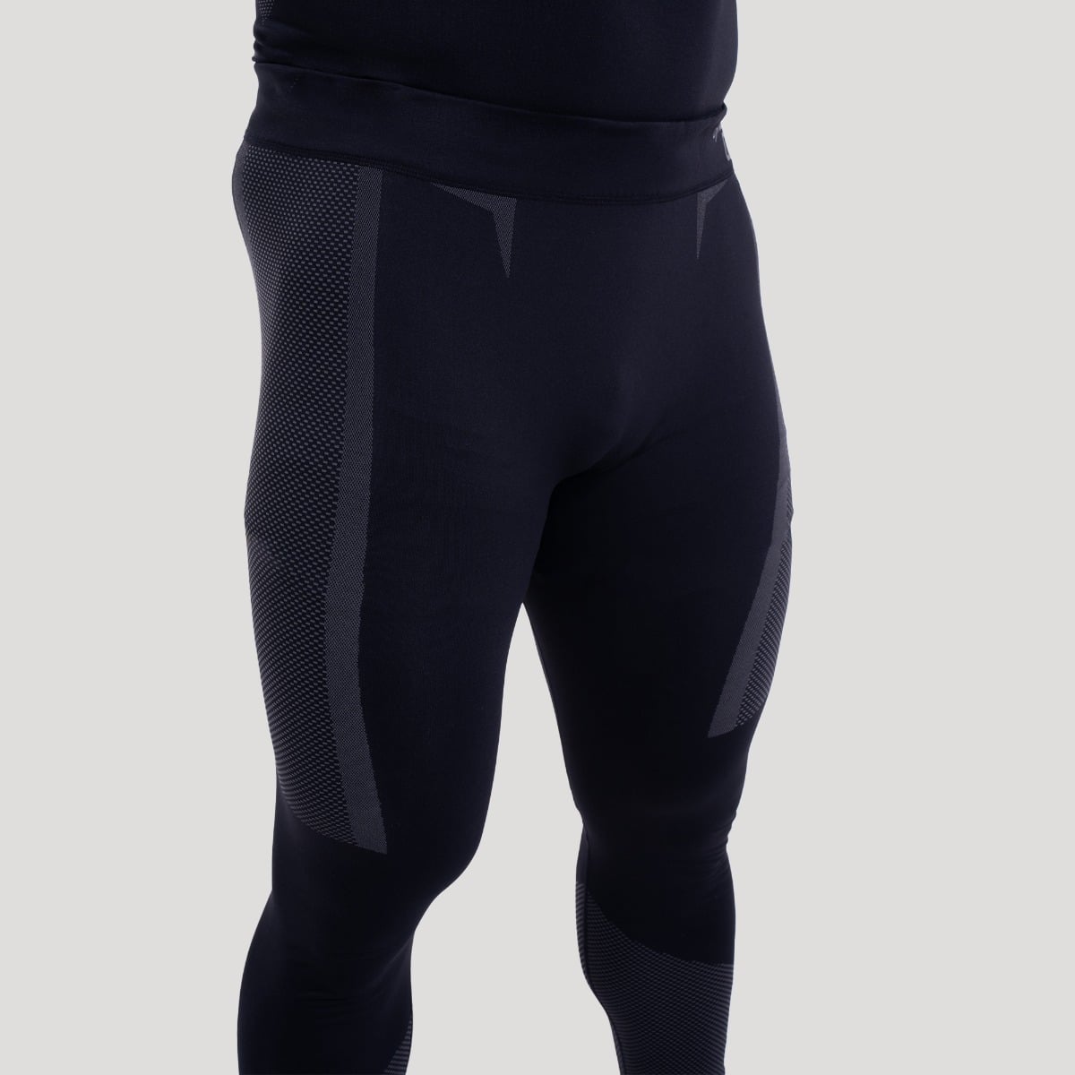 Bezšvové legíny OG1 Black/Grey - GymBeam