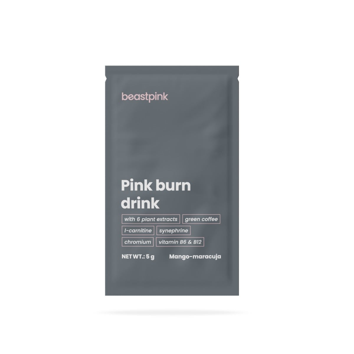Vzorka Pink burn drink - GymBeam