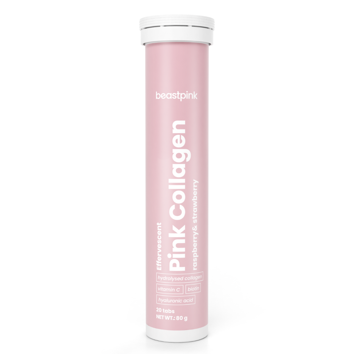 Šumivý Pink Collagen - BeastPink