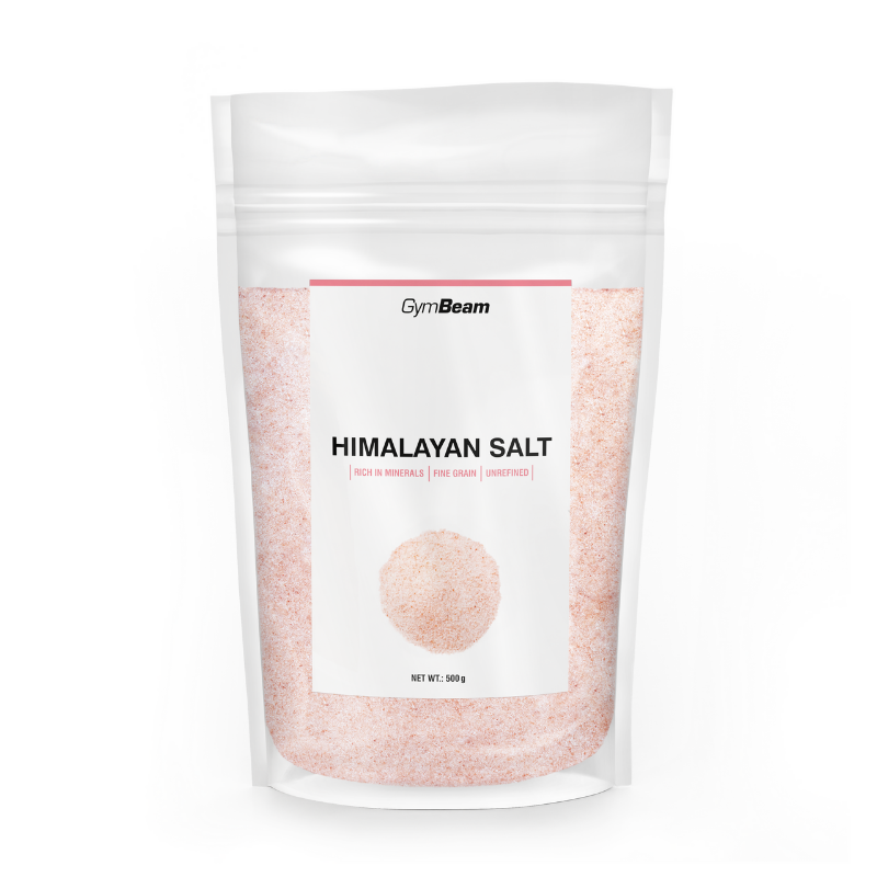 Ružová Himalájska soľ 500g - jemná - GymBeam 20 x 500 g