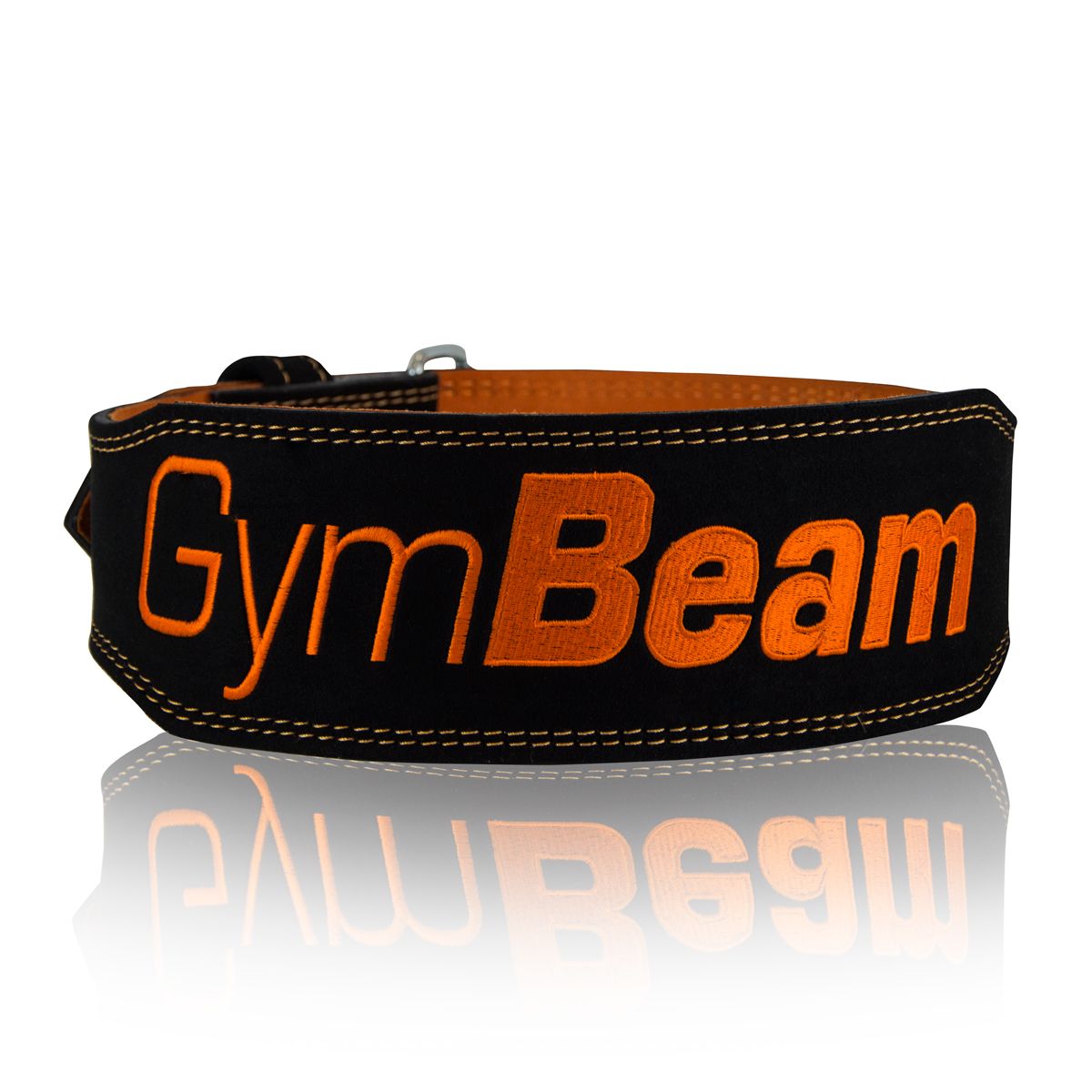 Fitness opasok Jay - GymBeam čierna - oranžová S