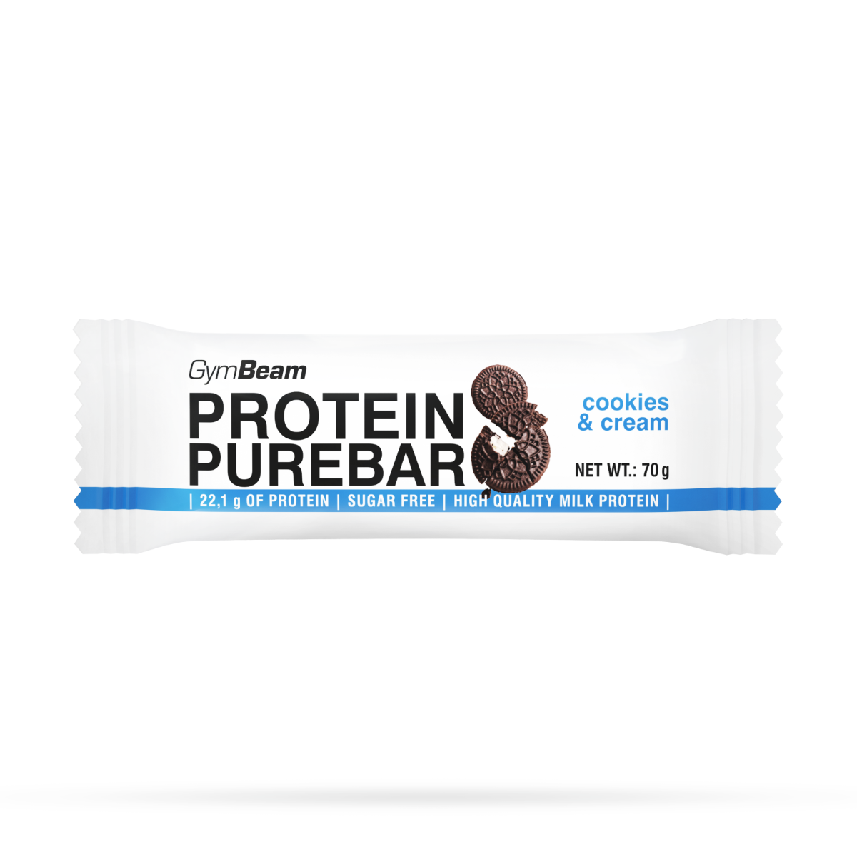 Proteínová tyčinka PureBar - GymBeam cookies & krém 12 x 70 g