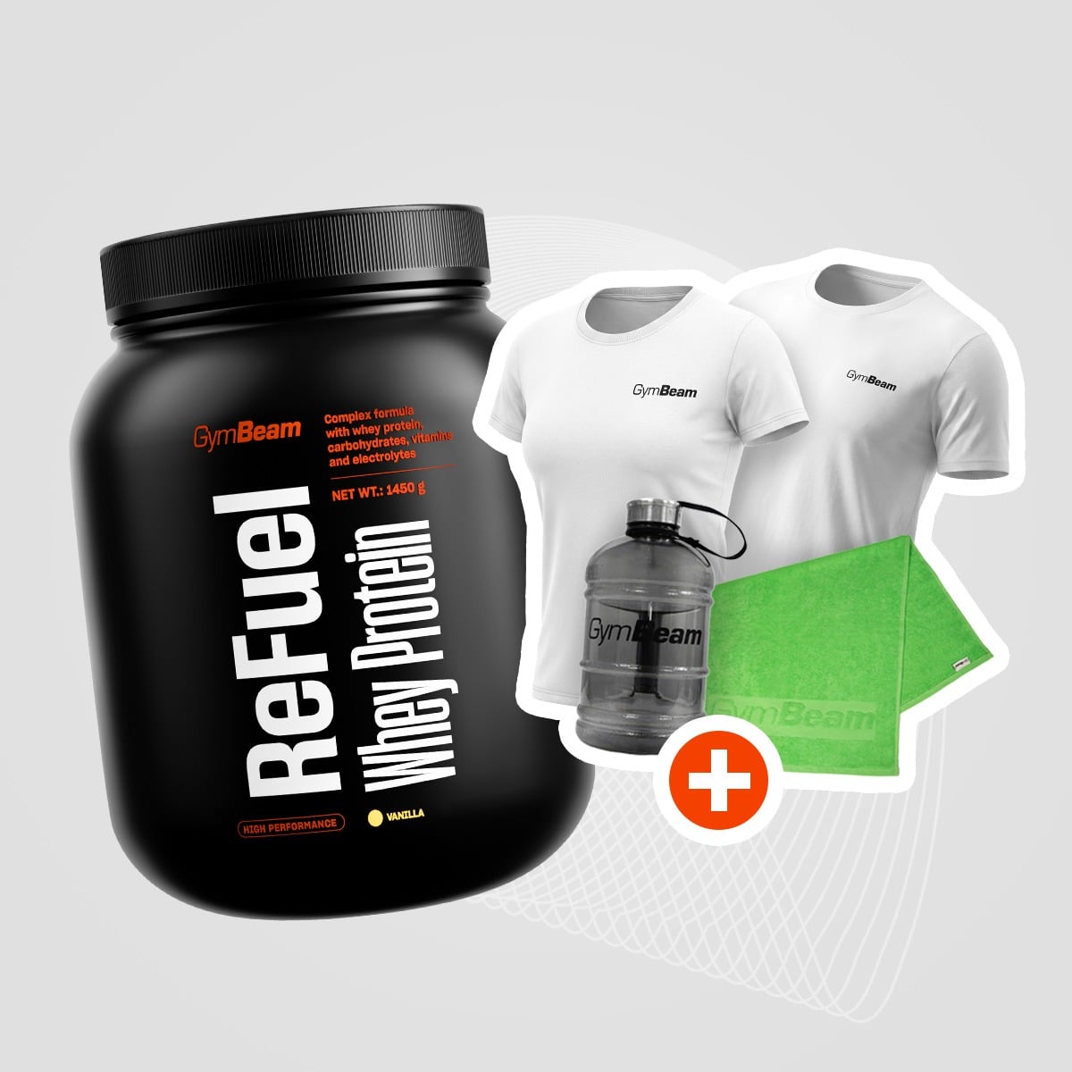 ReFuel Whey Protein - GymBeam + darček 