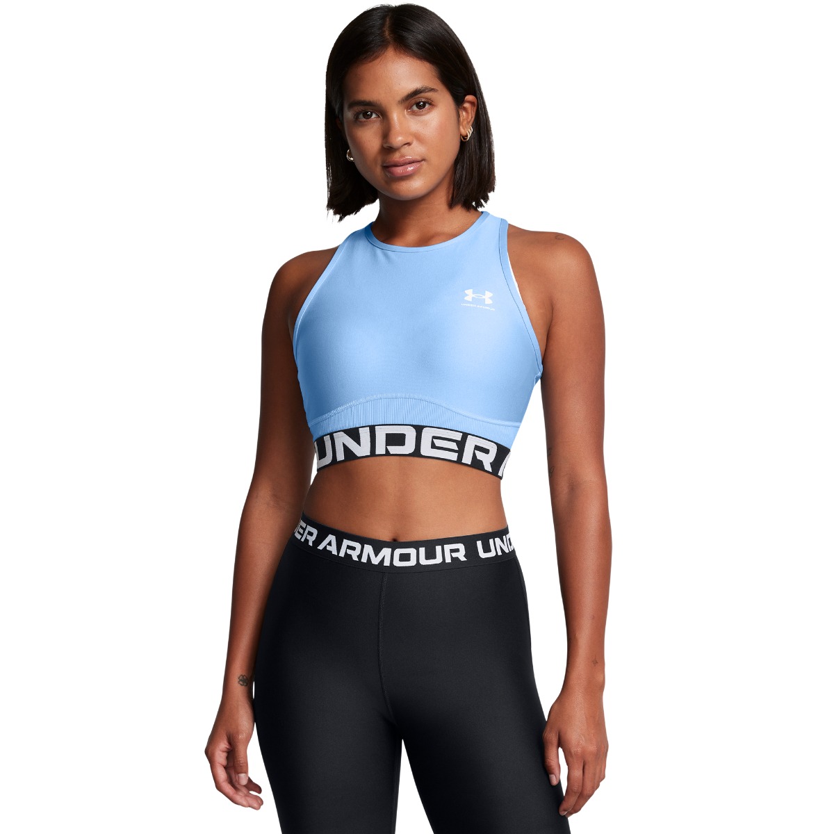 Dámsky top HeatGear Rib Tank Blue - Under Armour