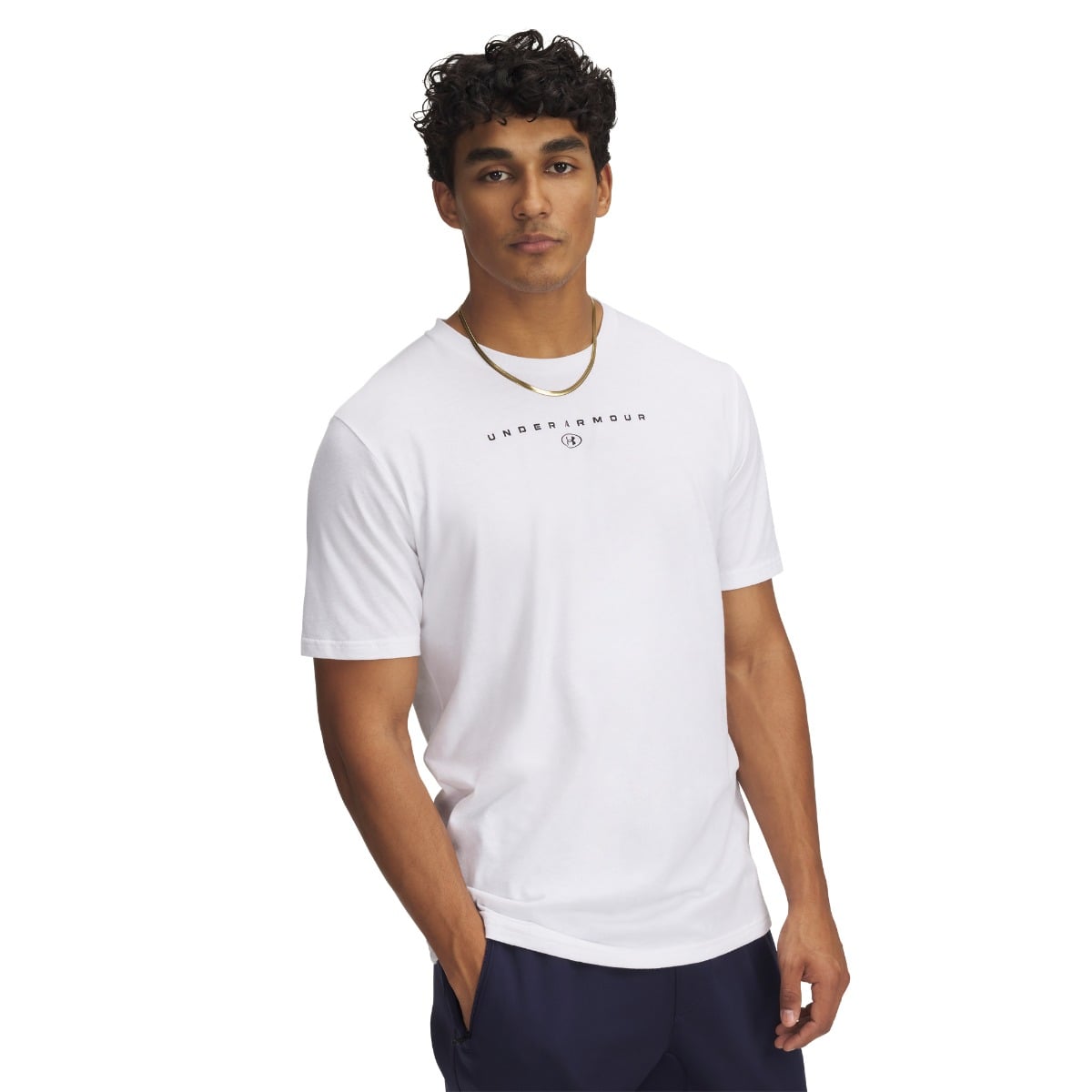 Tričko Stacked Logo SS White - Under Armour