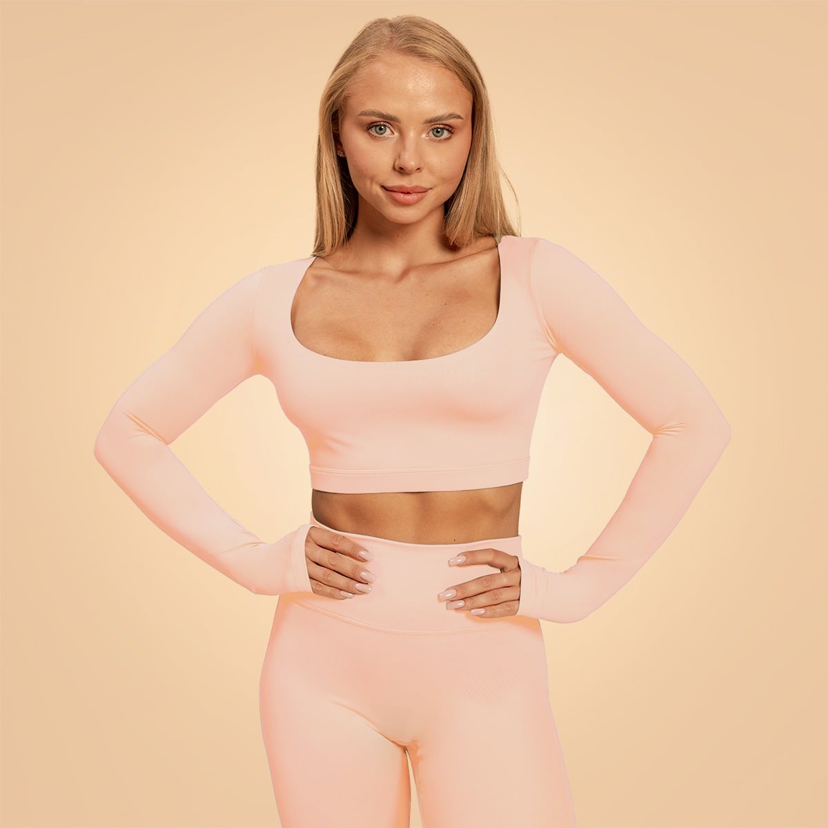 Dámske tričko Cropped Sense Pink - BeastPink