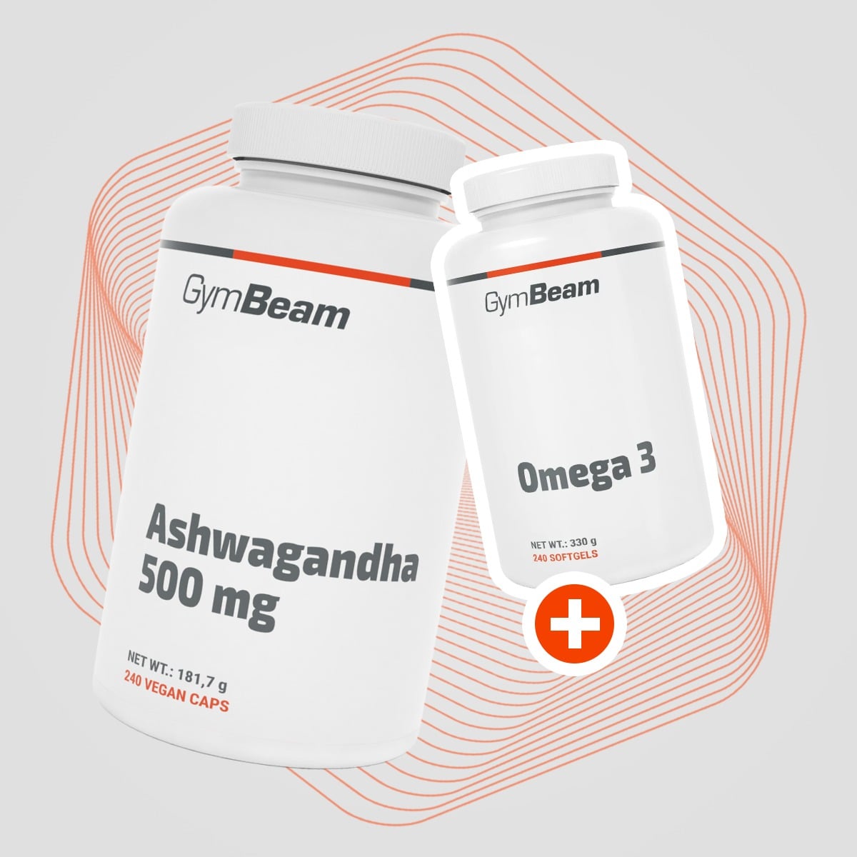 Ashwagandha 500 mg - GymBeam + darček 