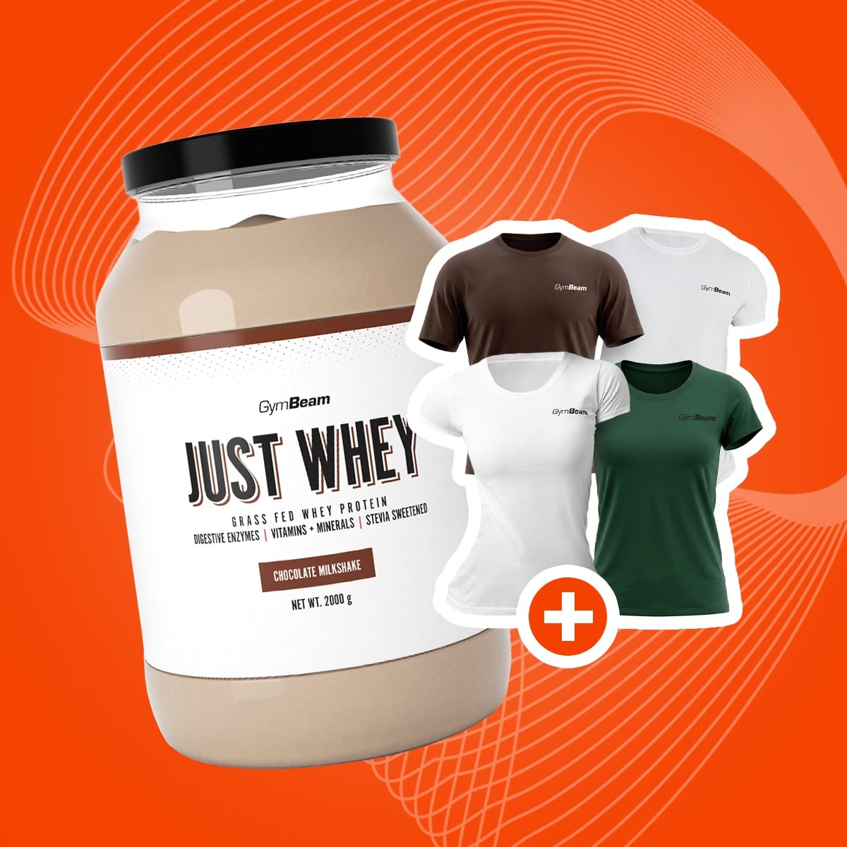 Just Whey Grass-Fed Protein – GymBeam + darček 
