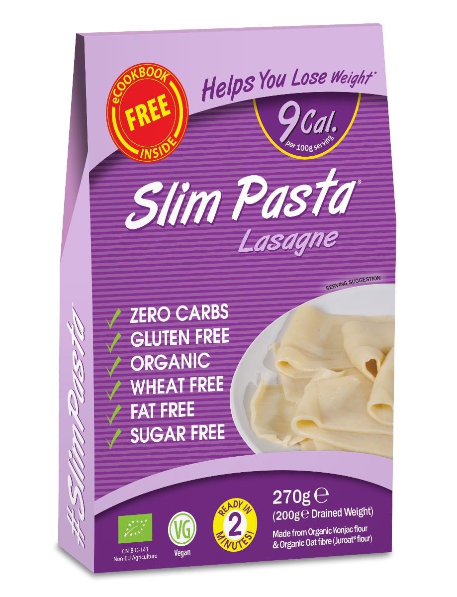 BIO Cestoviny Slim Pasta Lasagne 270 g - Slim Pasta
