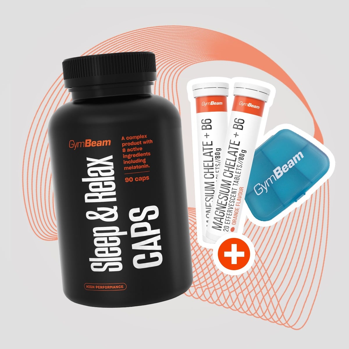 Sleep & Relax CAPS - GymBeam + darčeky