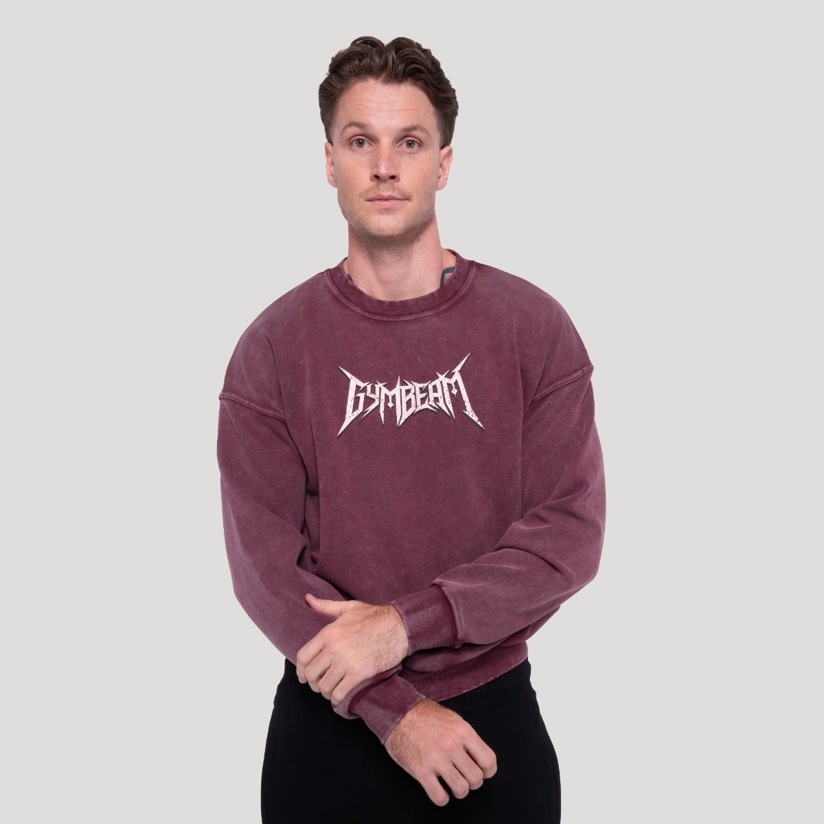 Mikina Spike Burgundy - GymBeam