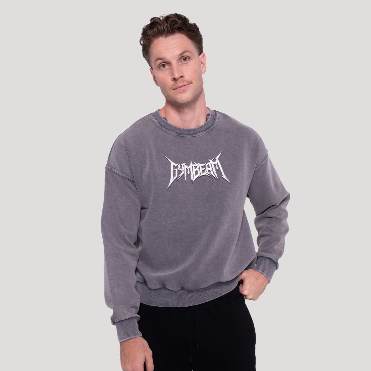 Mikina Spike Gray - GymBeam
