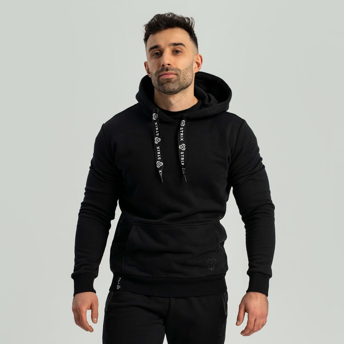 Mikina Hoodie Aster Black - STRIX
