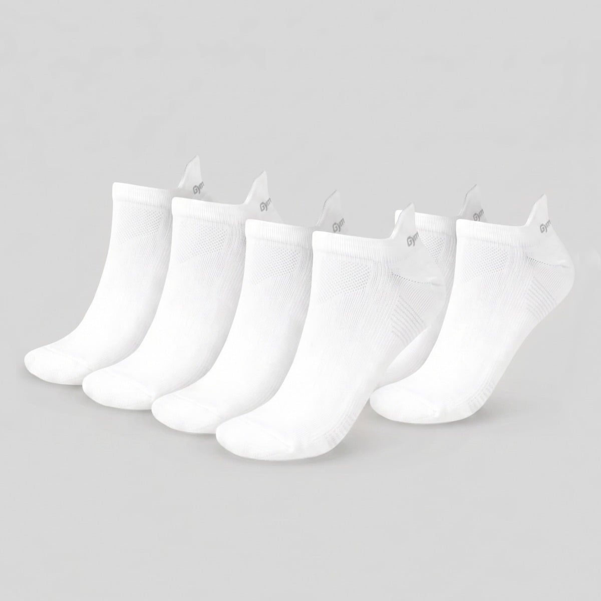 Ponožky Tab 3Pack White - GymBeam
