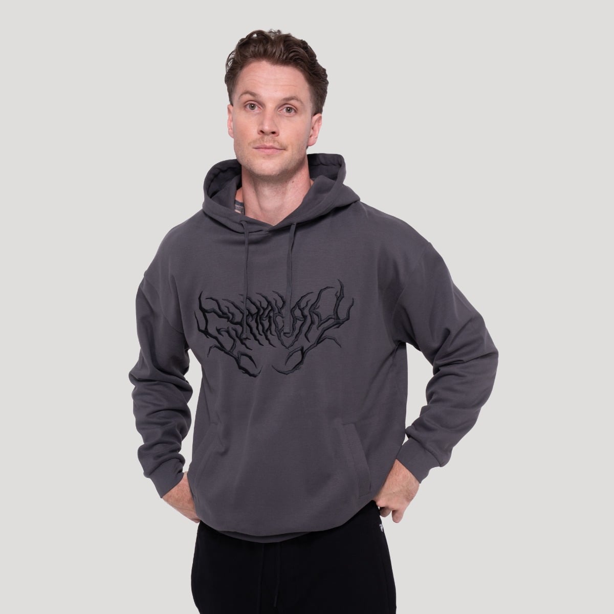 Mikina Thorn Grey - GymBeam