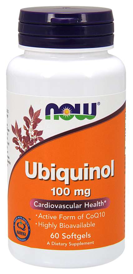 NOW Ubiquinol Kaneka 100 mg 60 softgel kapsúl 60 kaps.