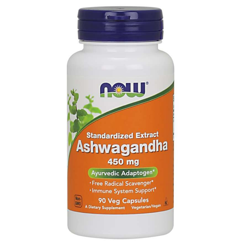 NOW Foods Ashwagandha 450 mg 180 kaps.