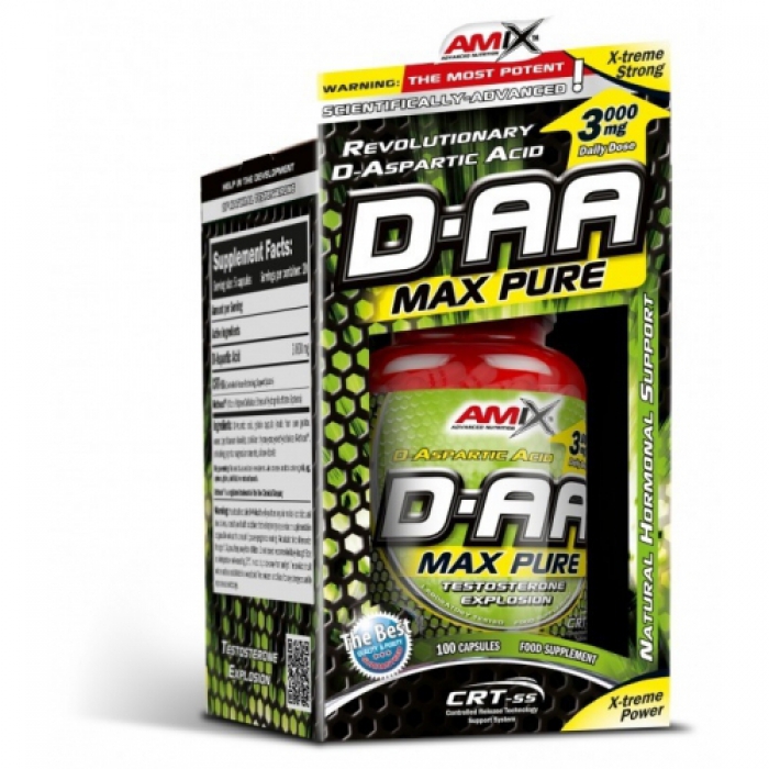 Amix D-AA Max Pure 100 kaps.