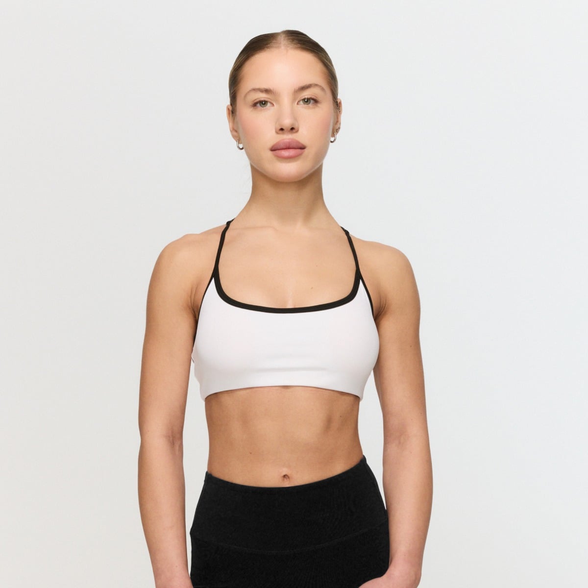Športová podprsenka Varsity White - GymBeam