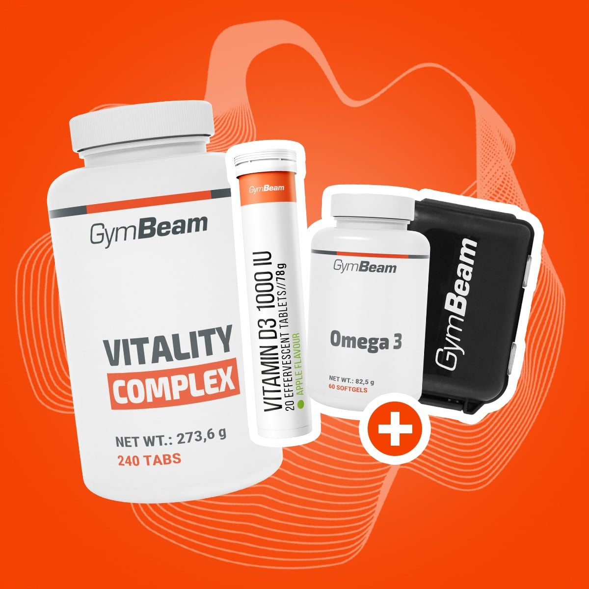 Vitality komplex - GymBeam + darček