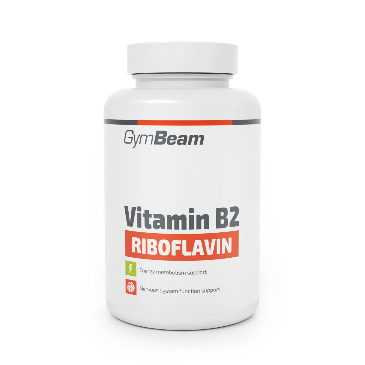 Vitamín B2 (Riboflavín) - GymBeam shadow 90 kaps.