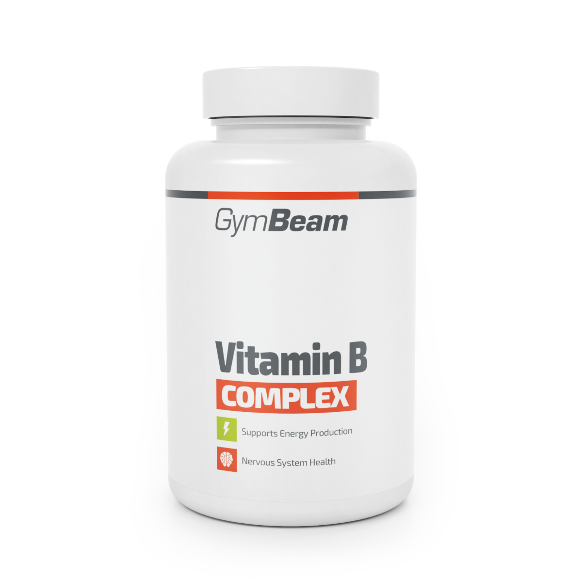 Vitamín B-Complex - GymBeam bez príchute 120 tab.