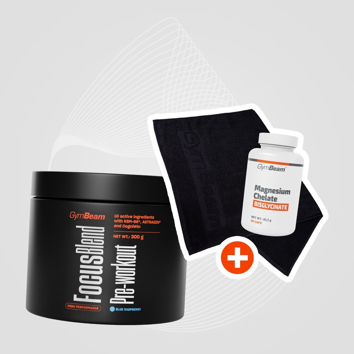 Focus Blend Pre-workout - GymBeam + darčeky