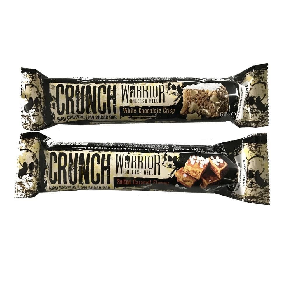 Proteínová tyčinka Crunch 64 g - Warrior