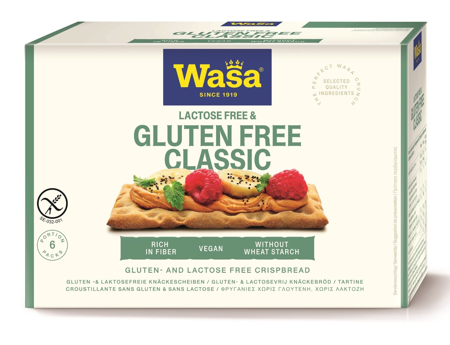 Knäckebroty Gluten Free - Wasa