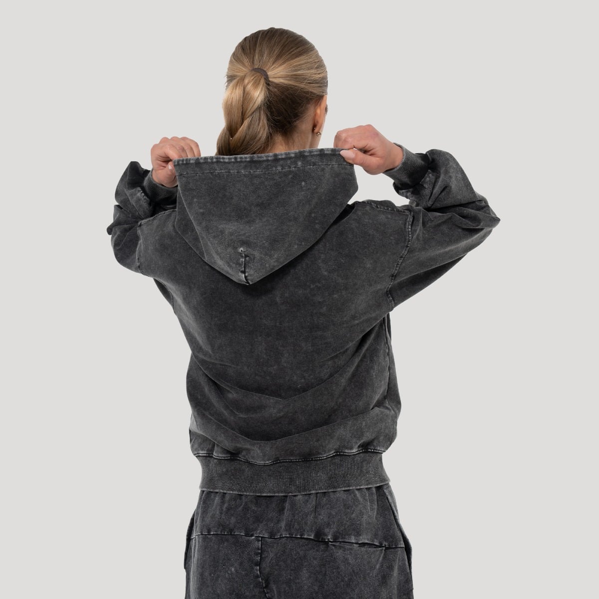 Dámska mikina Abyss Charcoal - GymBeam