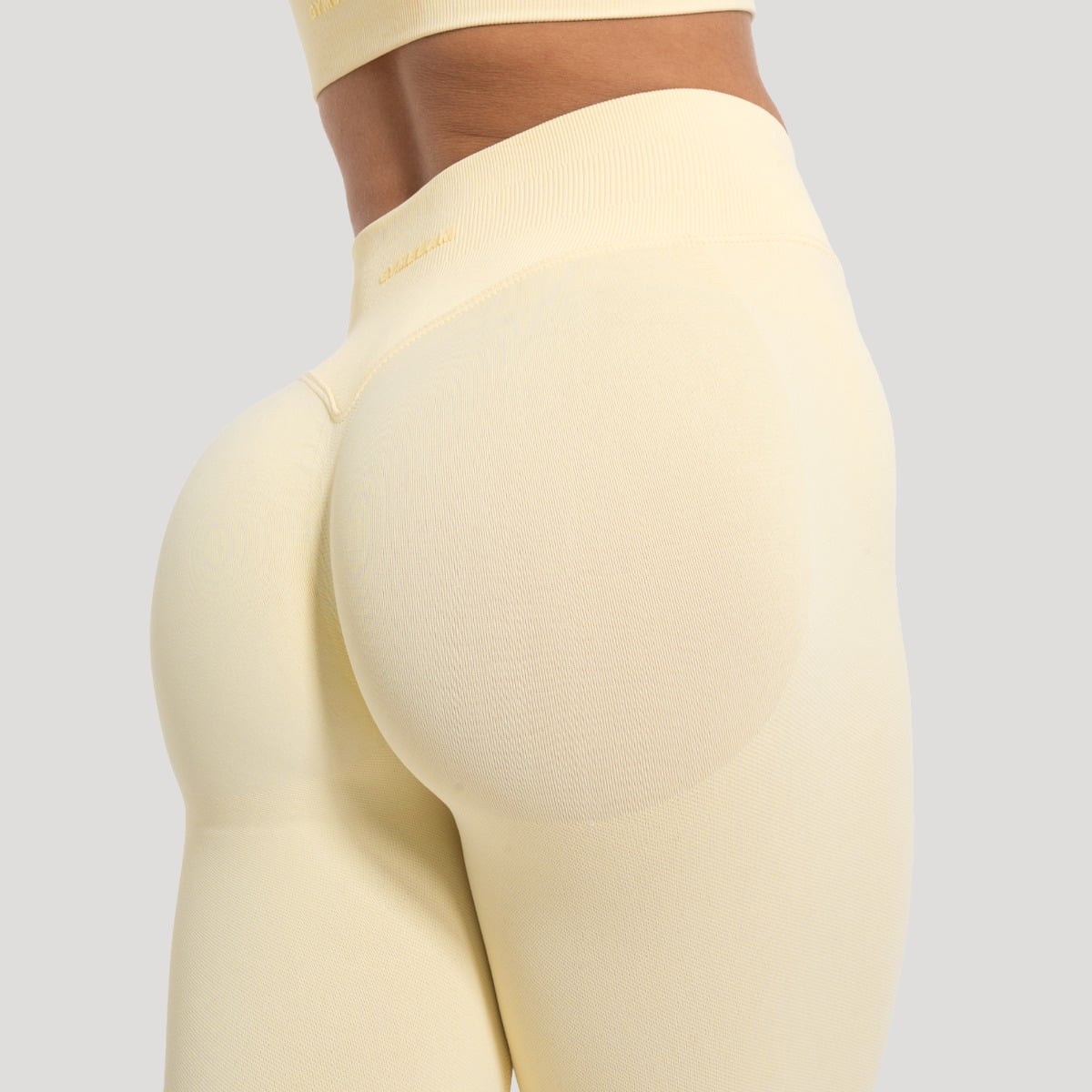 Dámske Legíny Luma Butter Yellow - GymBeam