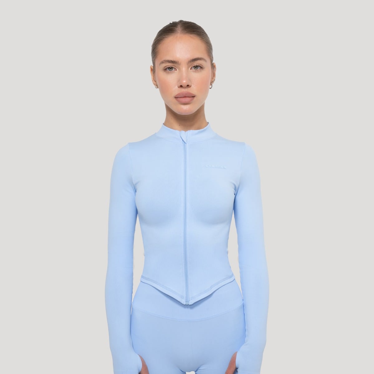 Dámsky športový top Luma Baby Blue - GymBeam