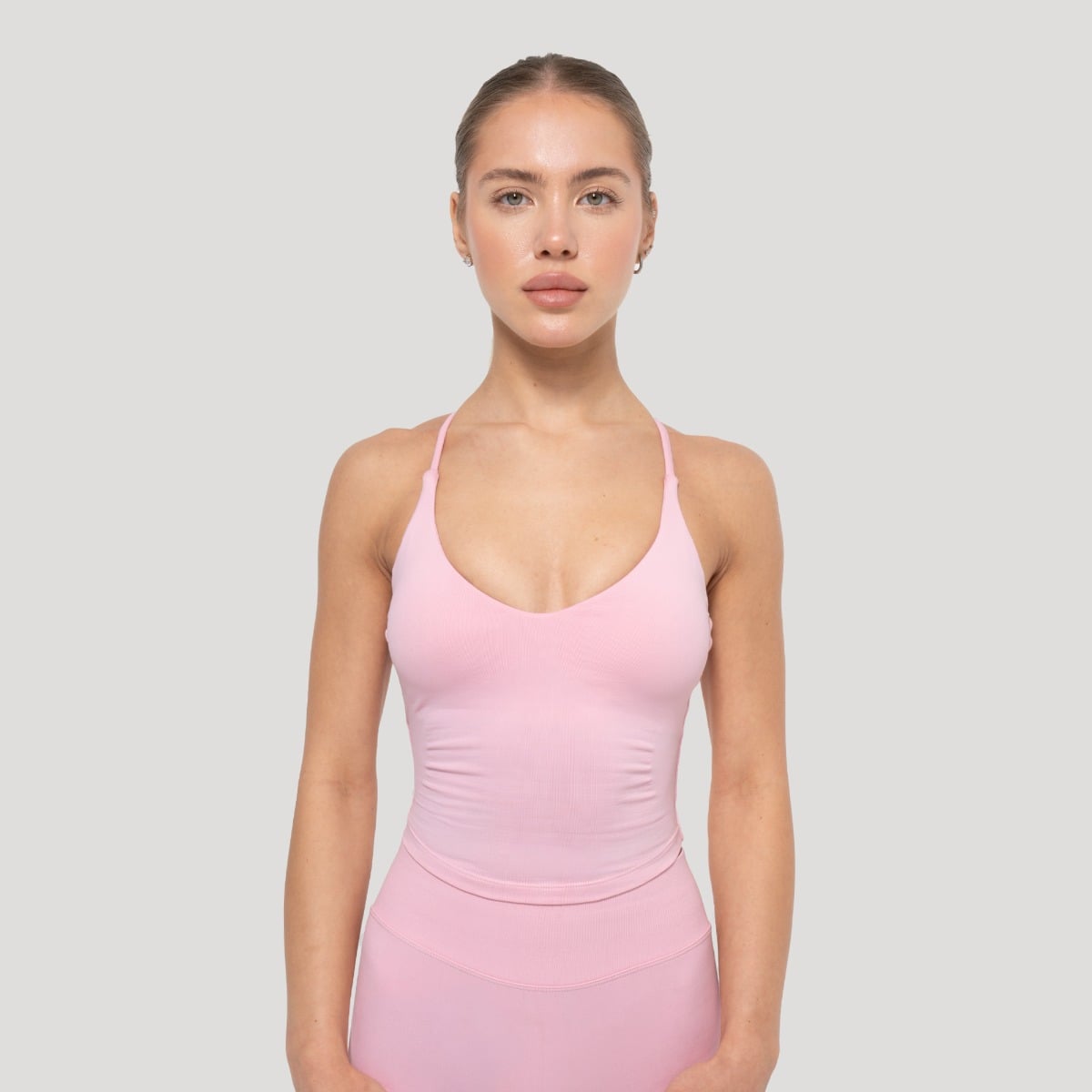 Dámske tielko Luma Baby Pink - GymBeam
