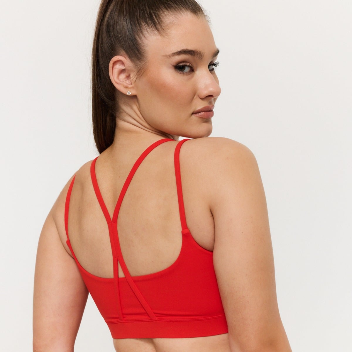 Športová podprsenka BEAT Tangerine - GymBeam